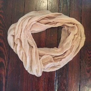 Light pink infinity scarf!